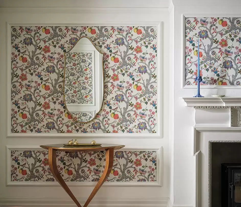 Rhapsody Puzzlewood Blossom. - Osborne & Little - W7818-01 Wallcovering