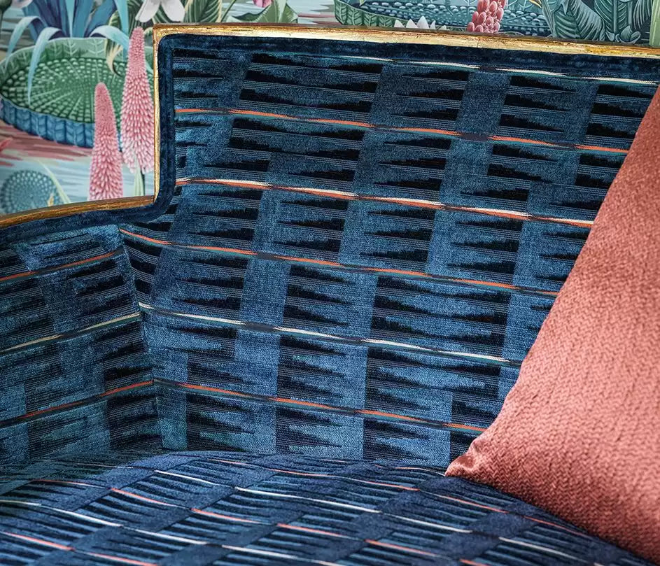 Viviana Elodie Terracotta - Osborne & Little - F7743-02 Fabric