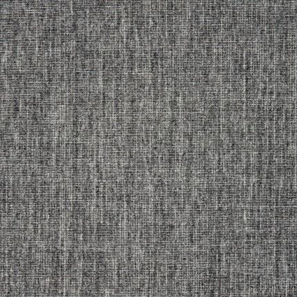 Color: Grey Dark, Material: Sunbrella Acrylic and Sunbrella Polyester, Mildew Resistant: Yes, Recommended Use: Indoor Outdoor Upholstery Cushion Pillow Drapery, Warranty: 5 Year, Water Repellent: Yes, Width: 54", Type: textured-solids, Pattern Direction: Up the roll, Repeat: N/A