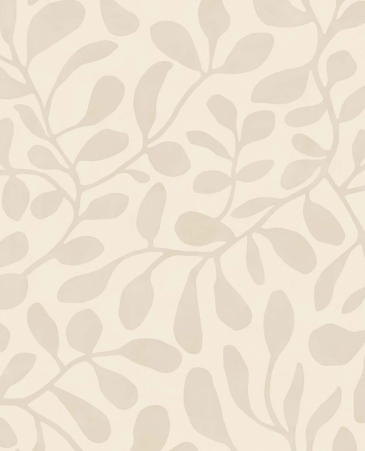 Picture of Fiona Eggshell Leafy Vines Wallpaper