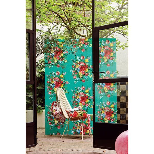 Ayaanle Green Dutch Painters Floral - York Wallcovering