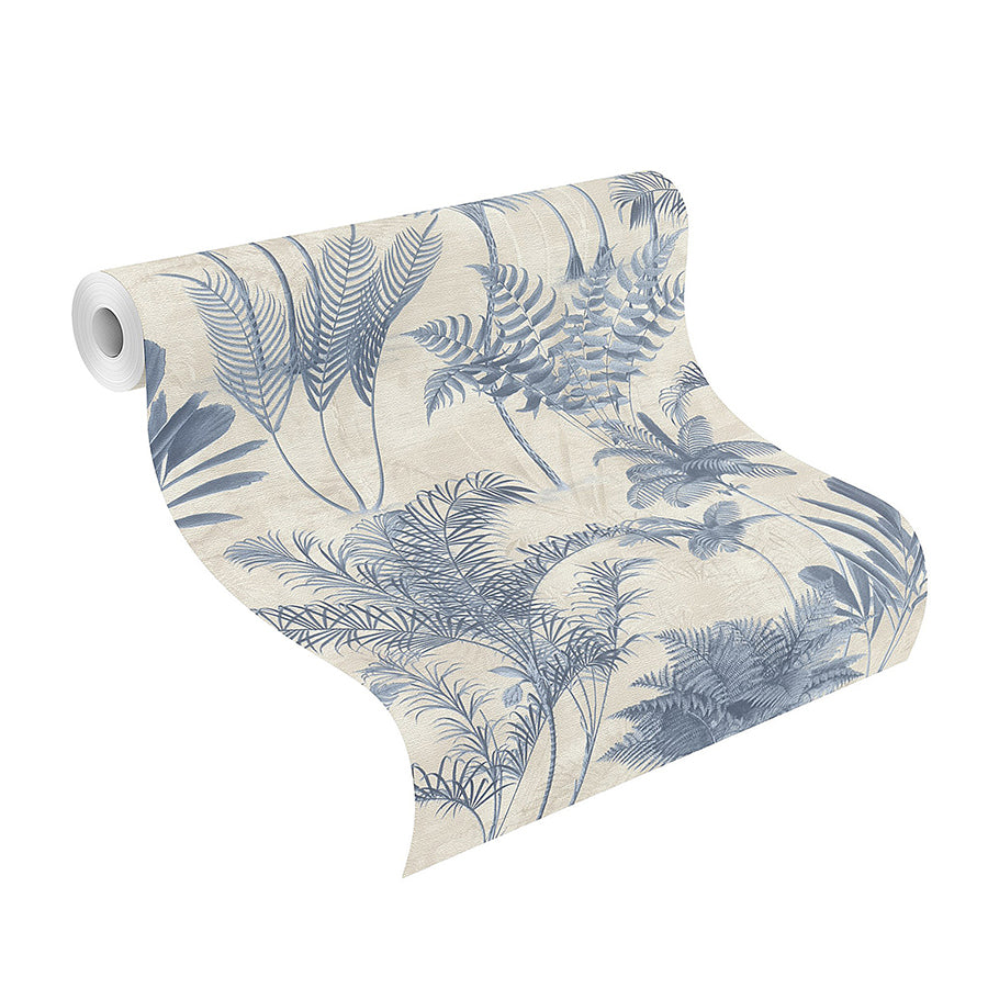 Kinabalu Blue Rainforest Wallpaper - York Wallcovering - RH555127