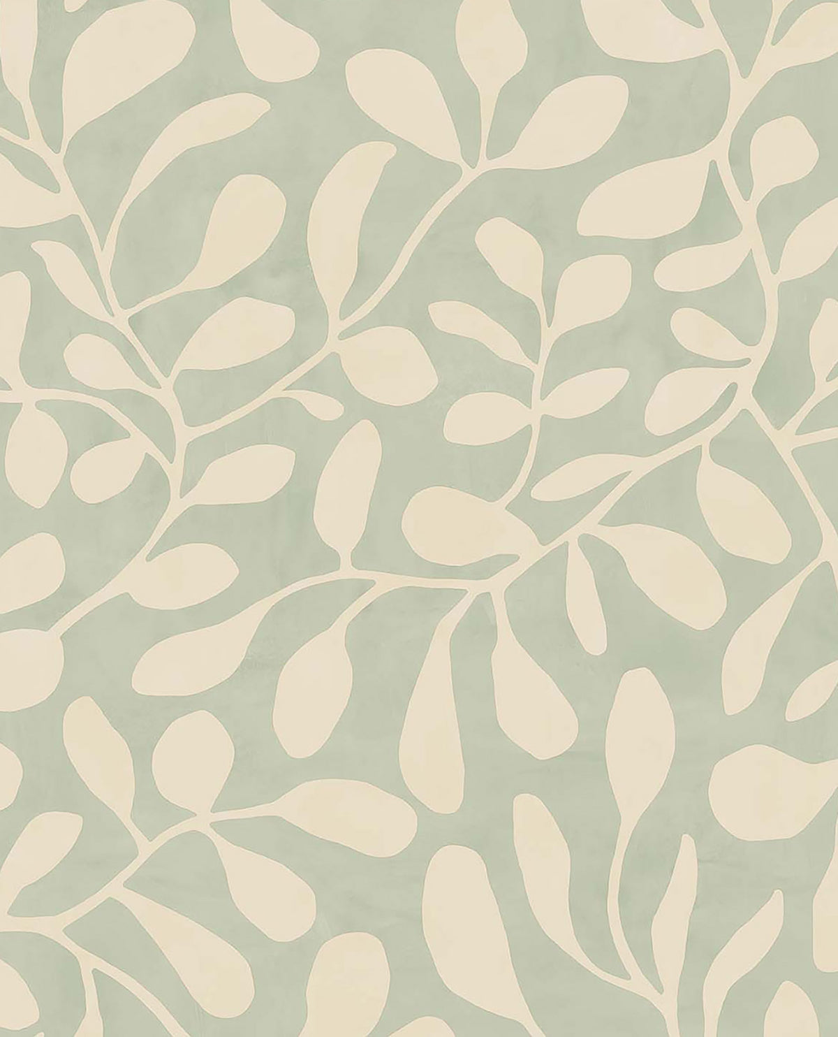 Picture of Fiona Light Blue Leafy Vines Wallpaper