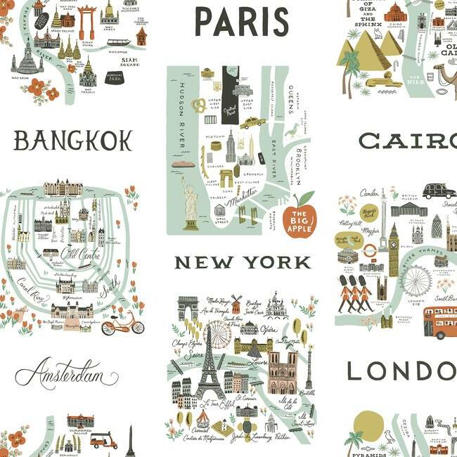 city-maps-premium-peel-stick-wallpaper-mint-york-wallcoverings-psw1195rl