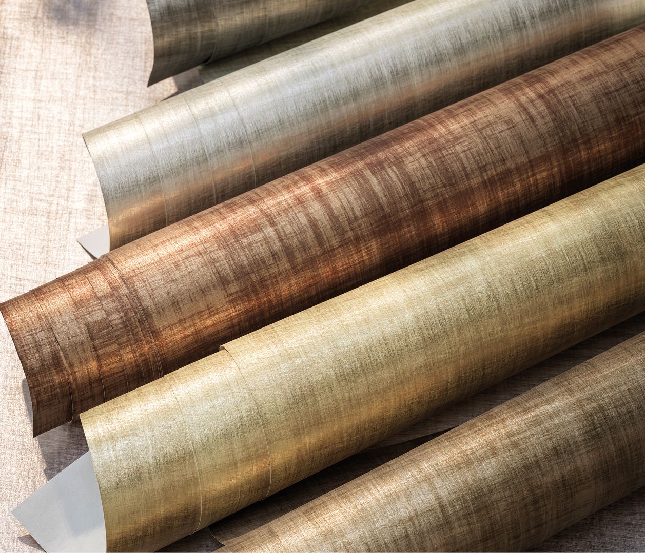 Byzance Selene Pewter - Osborne & Little - W7920-02 Wallcovering