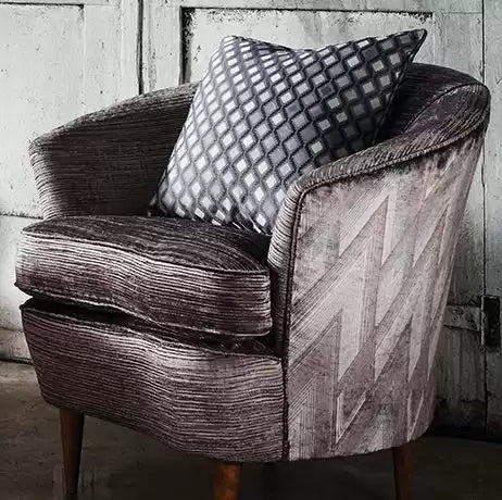 Sherborne Velvets Plissé Lilac - Osborne & Little - F6910-12 Fabric