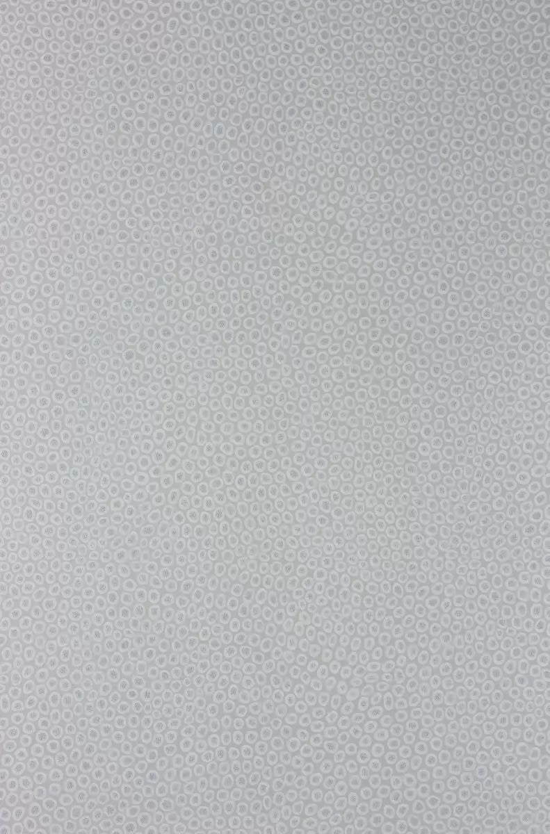 Pasha Melo Linen/Metallic Silver - Osborne & Little - W6755-02 Wallcovering