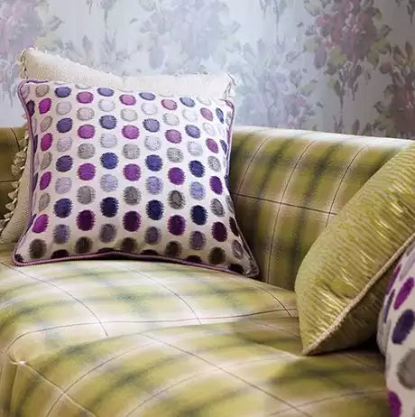 Corniche Zelda Dark Dove/Grey/Silver - Osborne & Little - F6550-02 Fabric