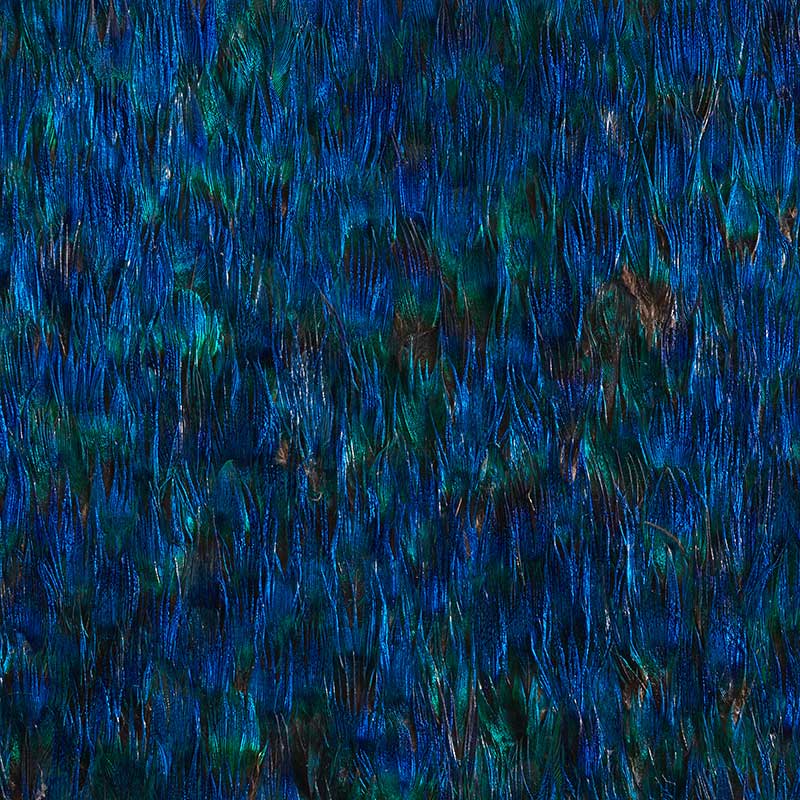 Schumacher Wallpaper 5008371 Alexandrite Aquamarine Blue
