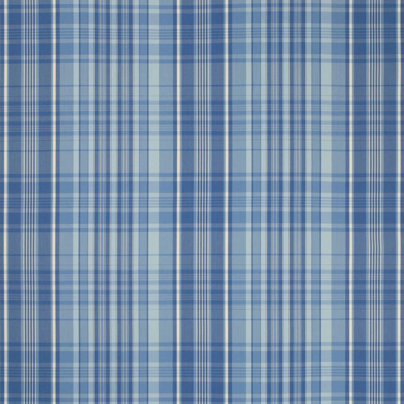 Brunschwig & Fils Fabric 8019101.5 Guernsey Check Blue