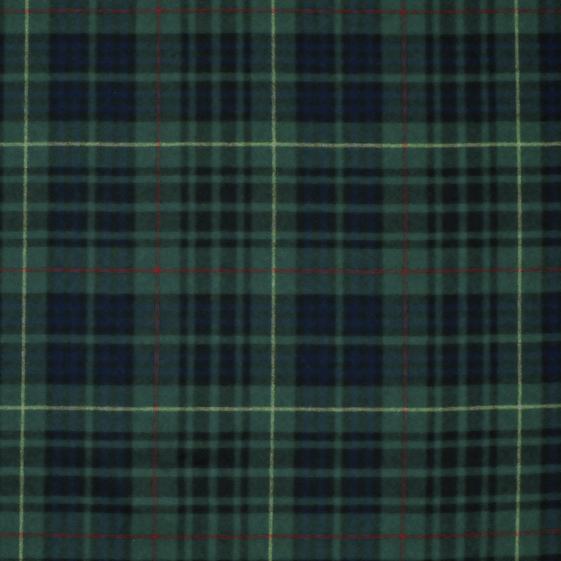 Ralph Lauren Fabric LCF67738F Keighly Tartan Hunter Green
