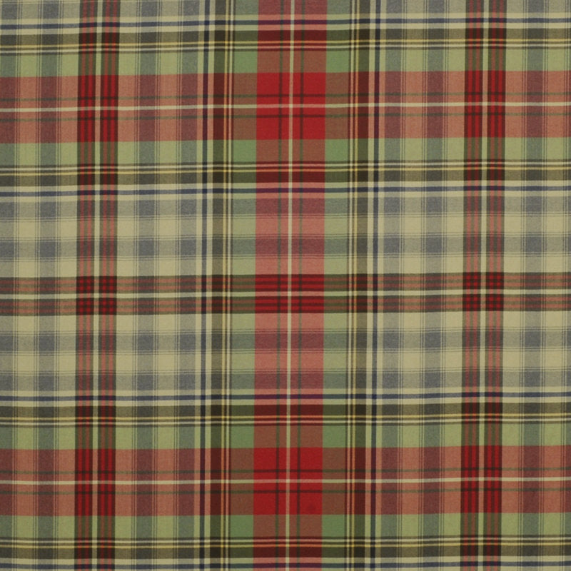Ralph Lauren Fabric LCF68168F Glasglow Tartan Vintage Red