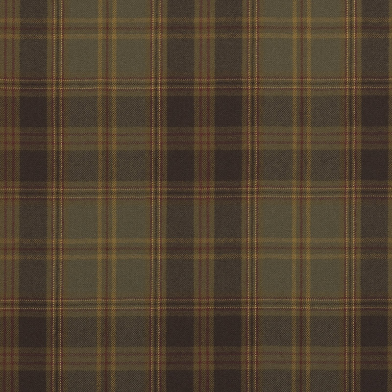 Ralph Lauren Fabric LFY61150F Dugald Plaid Chestnut