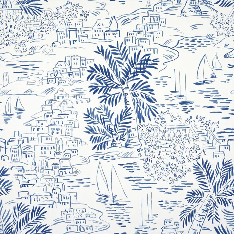 Ralph Lauren Wallpaper LWP60755W Homeport Novelty Marine