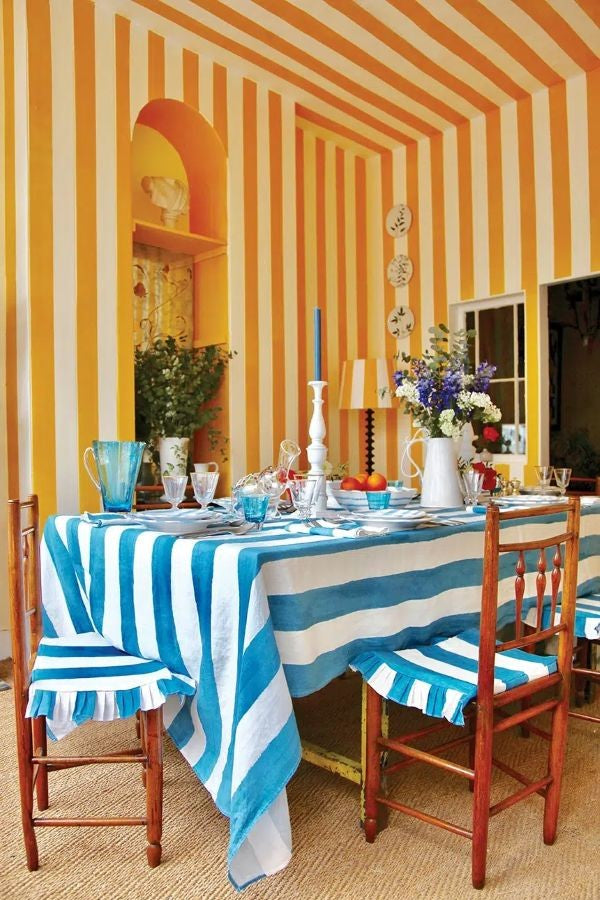 stripes fabrics and wallpapers