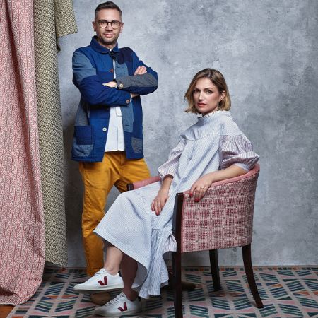 A Rum Fellow Fabric Schumacher