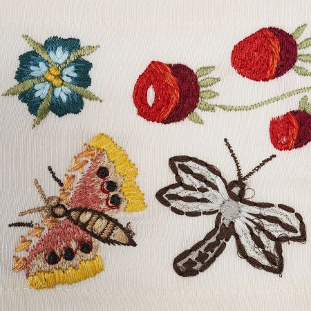 embroidered trims