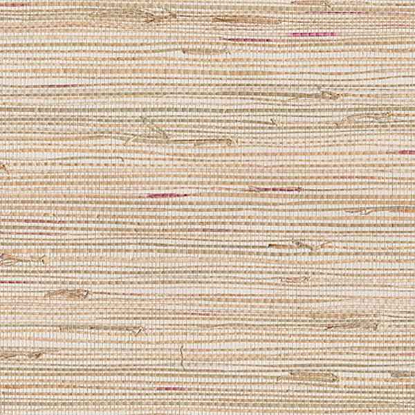 Kazuki Lavender Grasscloth Wallpaper - York Wallcoverings - 53-65600