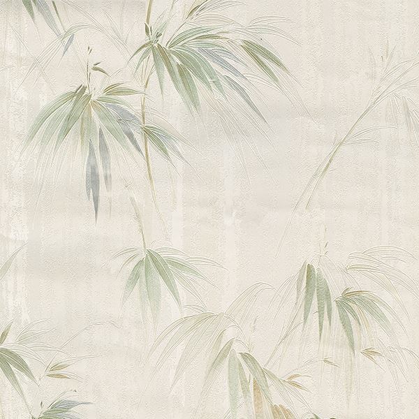 Edulis Cream Bamboo Texture - York Wallcoverings - 414-05018 - York Wallcoverings Wallpaper