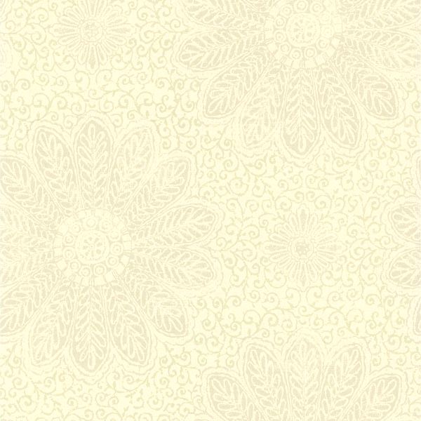 tribe-sage-modern-floral-scroll-wallpaper-york-wallcoverings-301-66951 - York Wallcoverings Papel pintado