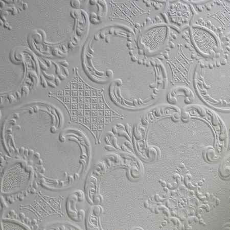 Alfred White Paintable Supaglypta Wallpaper - York Wallcoverings - 437-RD0137 - York Wallcoverings Wallpaper