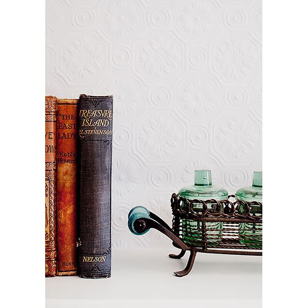 spencer-white-paintable-supaglypta-wallpaper-york-wallcoverings-437-rd0151 - York Wallcoverings Wallpaper