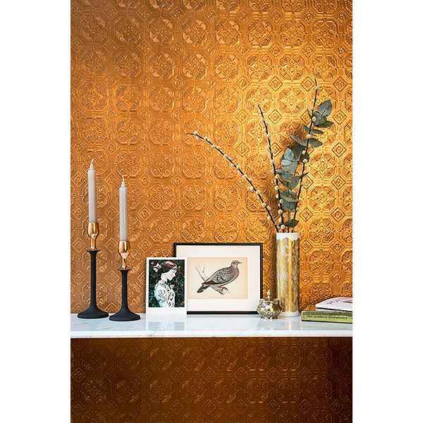 Derby White Paintable Anaglypta Original Wallpaper - York Wallcoverings - 437-RD124 - York Wallcoverings Wallpaper