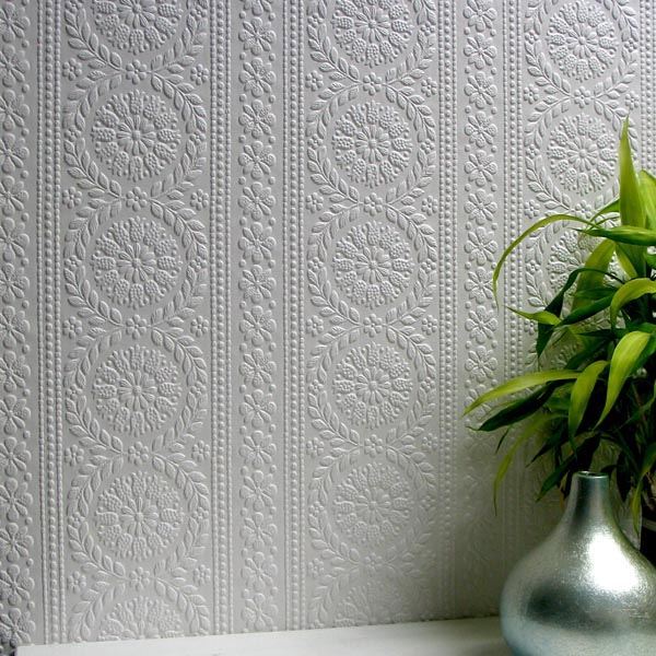 Townsend Paintable Anaglytpa Original - York Wallcoverings - 437-RD340 - York Wallcoverings Wallpaper