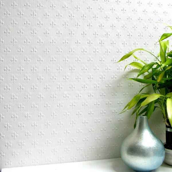 Tudor White Paintable Anaglypta Original Wallpaper - York Wallcoverings - 437-RD392 - York Wallcoverings Wallpaper