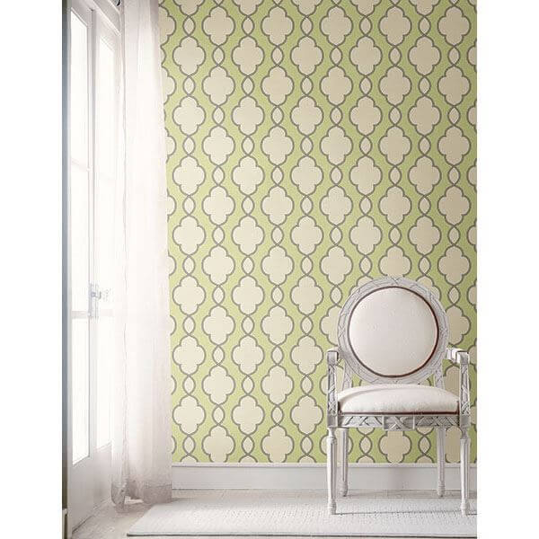 structure-green-chain-link-wallpaper-york-wallcoverings-2625-21823 - York Wallcoverings Wallpaper