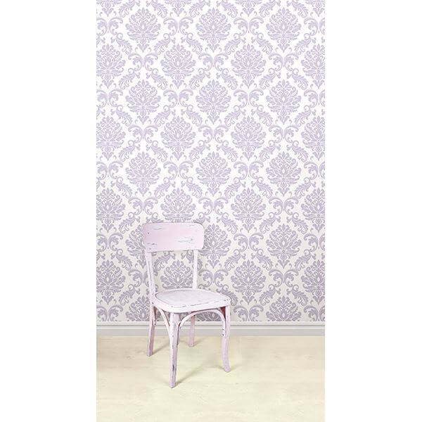 Purple Ariel Peel & Stick Wallpaper - York Wallcoverings - NU1396 - York Wallcoverings Wallpaper