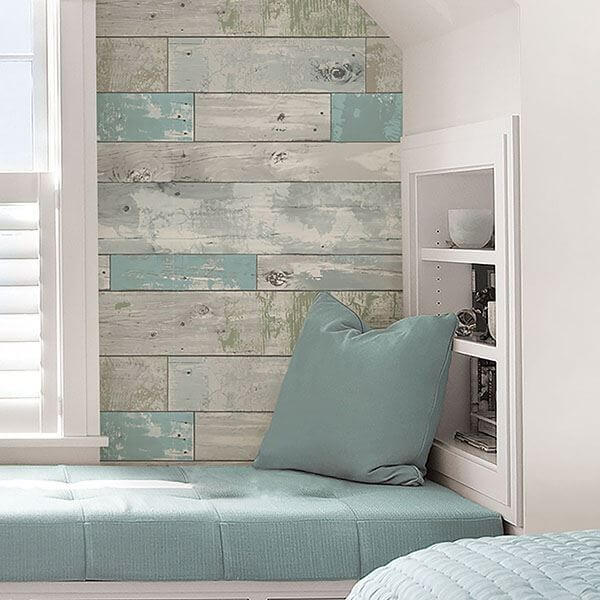 Beachwood Peel and Stick Wallpaper - York Wallcoverings - NU3126 - York Wallcoverings Wallpaper