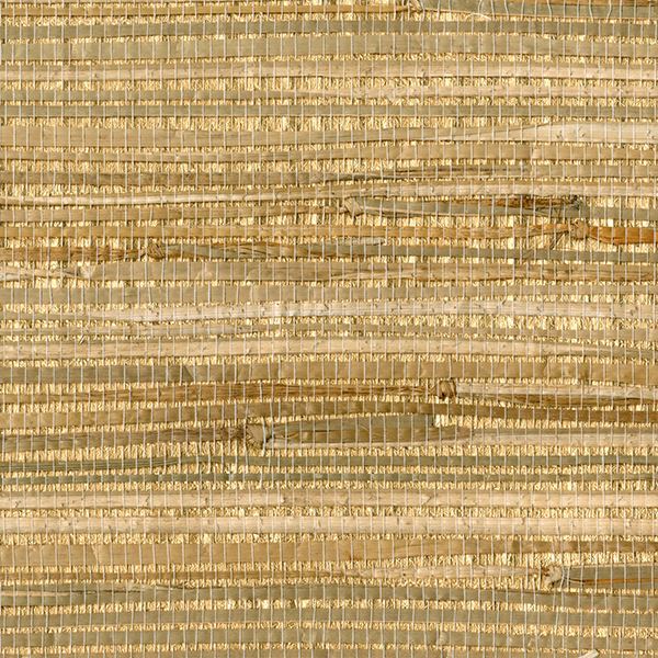 Brewster Wallcovering-Zoho Neutral Foil Grass