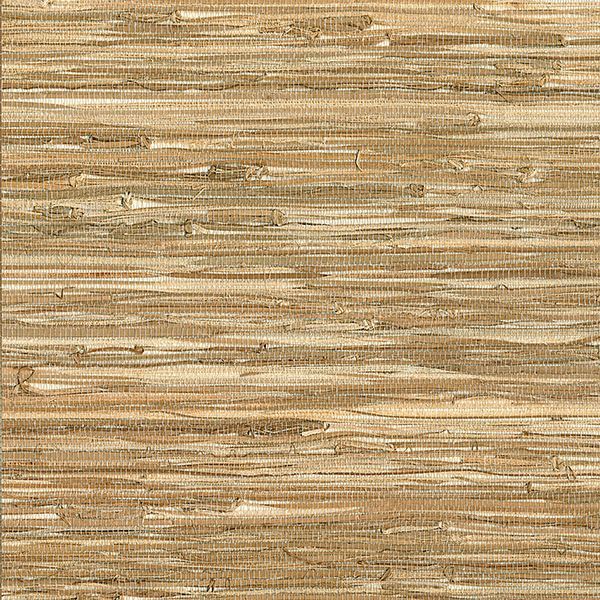 Meho Neutral Grasscloth - Brewster Wallcovering