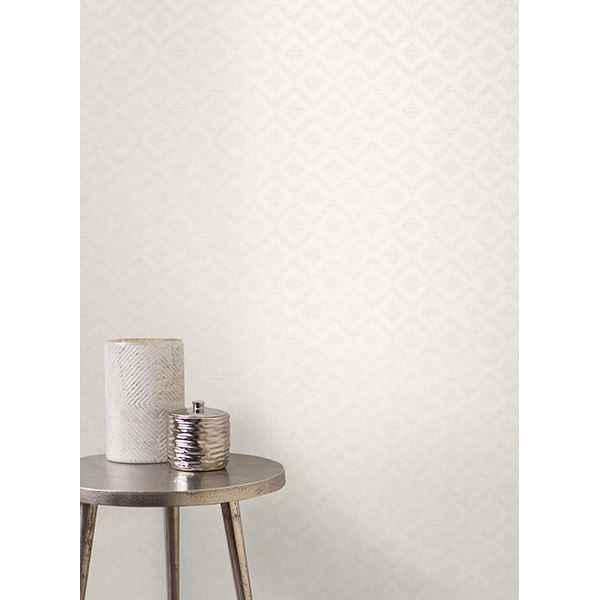 Cadenza Grey Geometric Wallpaper - York Wallcoverings - 2683-23059 - York Wallcoverings Wallpaper