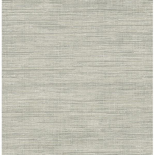 Island Grey Faux Grasscloth Wallpaper - York Wallcoverings - FD23285 - York Wallcoverings Wallpaper