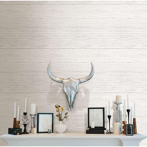 Shiplap Peel and Stick Wallpaper - York Wallcoverings - NU3127 - York Wallcoverings Wallpaper