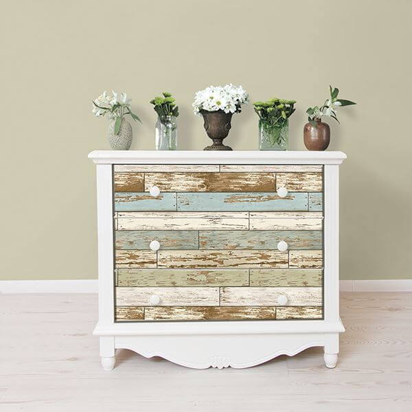 Old Salem Vintage Wood Peel and Stick Wallpaper - York Wallcoverings - NUS2188 - York Wallcoverings Wallpaper