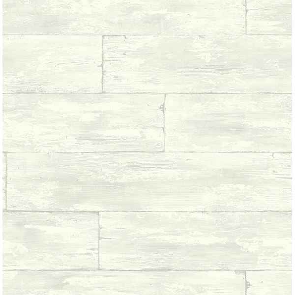 Shipwreck White Wood Wallpaper - York Wallcoverings - PS41010 - York Wallcoverings Wallpaper