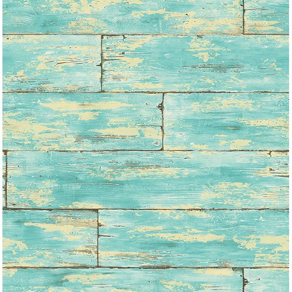 shipwreck-aquamarine-wood-wallpaper-york-wallcoverings-ps41002 - York Wallcoverings Wallpaper