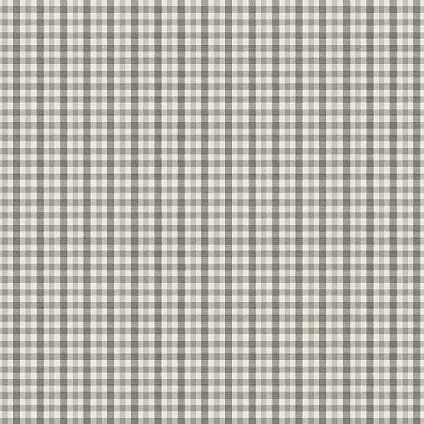 Picture of Roslin Dark Grey Check Wallpaper