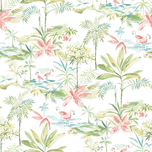 lagoon-green-watercolor-wallpaper-york-wallcoverings-3113-12071 - York Wallcoverings Papel pintado