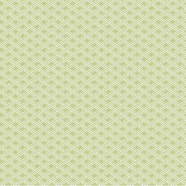 Brewster Wallcovering-Sweetgrass Green Lattice Wallpaper