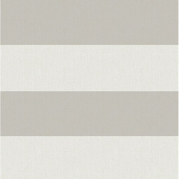 Picture of Awning Grey Stripe Wallpaper