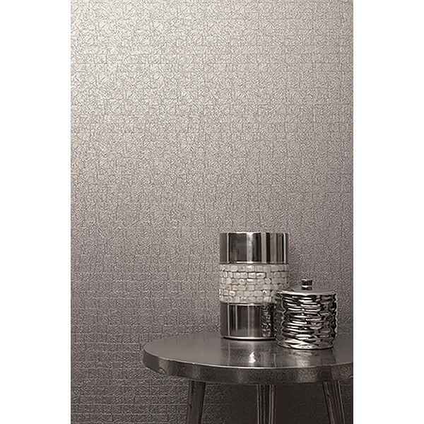 Urbana Grey Geometric Texture Wallpaper - York Wallcoverings - 2735-23358 - York Wallcoverings Wallpaper