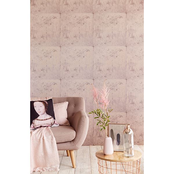 Mancha Lavender Speckle Wallpaper - Brewster Wallcovering