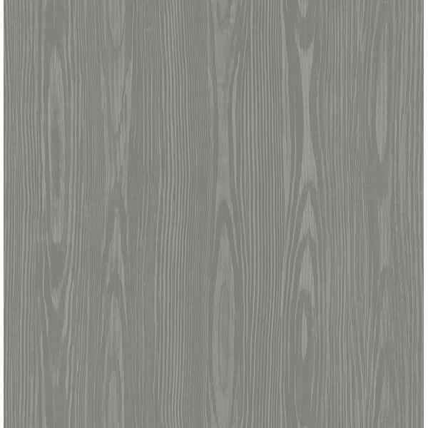 Illusion Grey Faux Wood Wallpaper - York Wallcoverings - 2744-24153 - York Wallcoverings Wallpaper