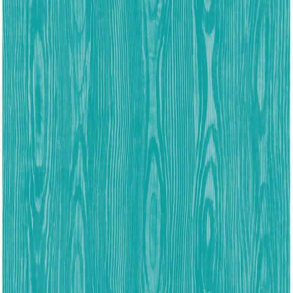 Illusion Aqua Faux Wood Wallpaper - York Wallcoverings - 2744-24156