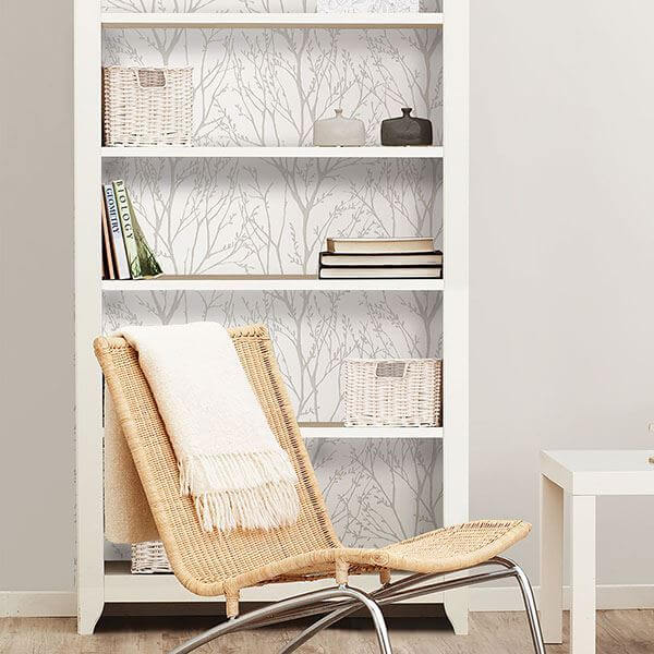 Treetops Peel Stick Wallpaper - York Wallcoverings - NUS2394 - York Wallcoverings Wallpaper