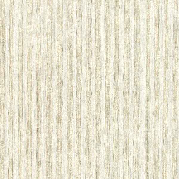 Pemberly Neutral Stripe Wallpaper - York Wallcoverings - 2758-87977